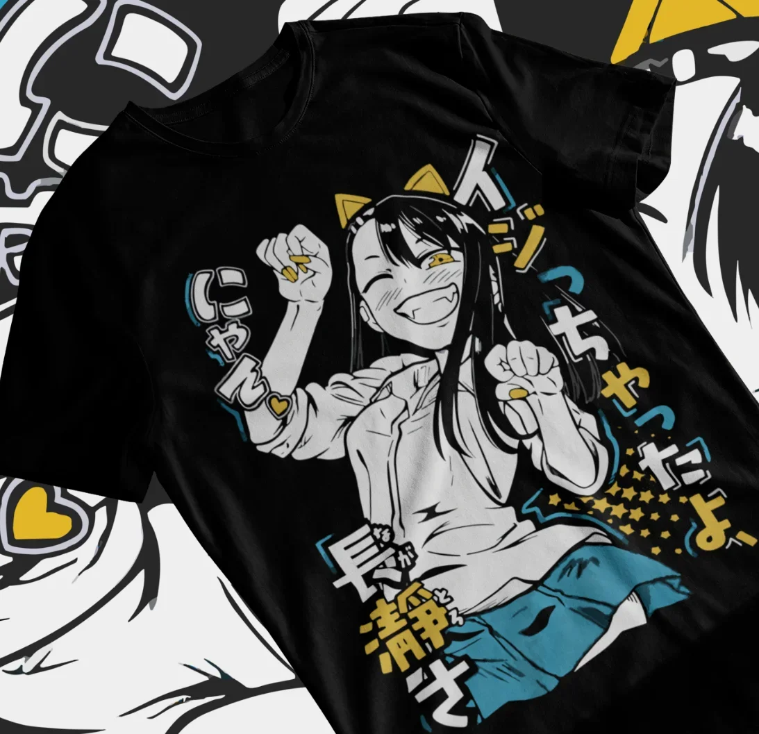 T-Shirt Nagatoro-san chemise Ecchi, drôle, Hentai, japon, Kawaii, Anime T-Shirt doux