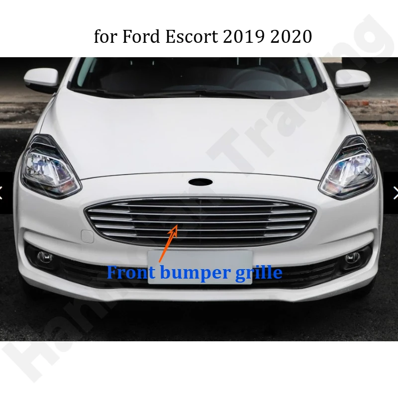 

Для Ford Escort 2019-2020: передняя решетка бампера/хромированная передняя решетка/декоративные аксессуары