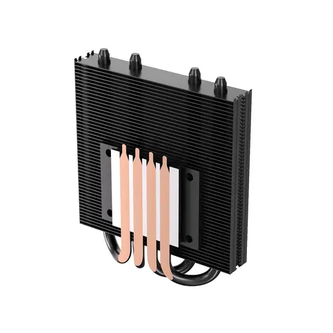 TEUCER TE-37 CPU Cooler ITX PC 37mm Radiator TDP 120W with UT9015 Ultra-thin PWM Cooling Fan for LGA 2011 1700 1200 AM5 AM4