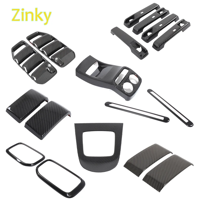 ABS Plastic Carbon Fiber Kit Central control interior and exterior decoration Suitable for Mercedes-Benz G-Class W465 2025+