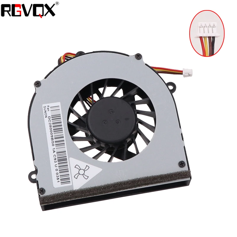 New Laptop Cooling Fan For Lenovo G470 G575 G570 PN: AB7205HX-GC1 MG60120V1-C030-S99 CPU Cooler Radiator Replacement