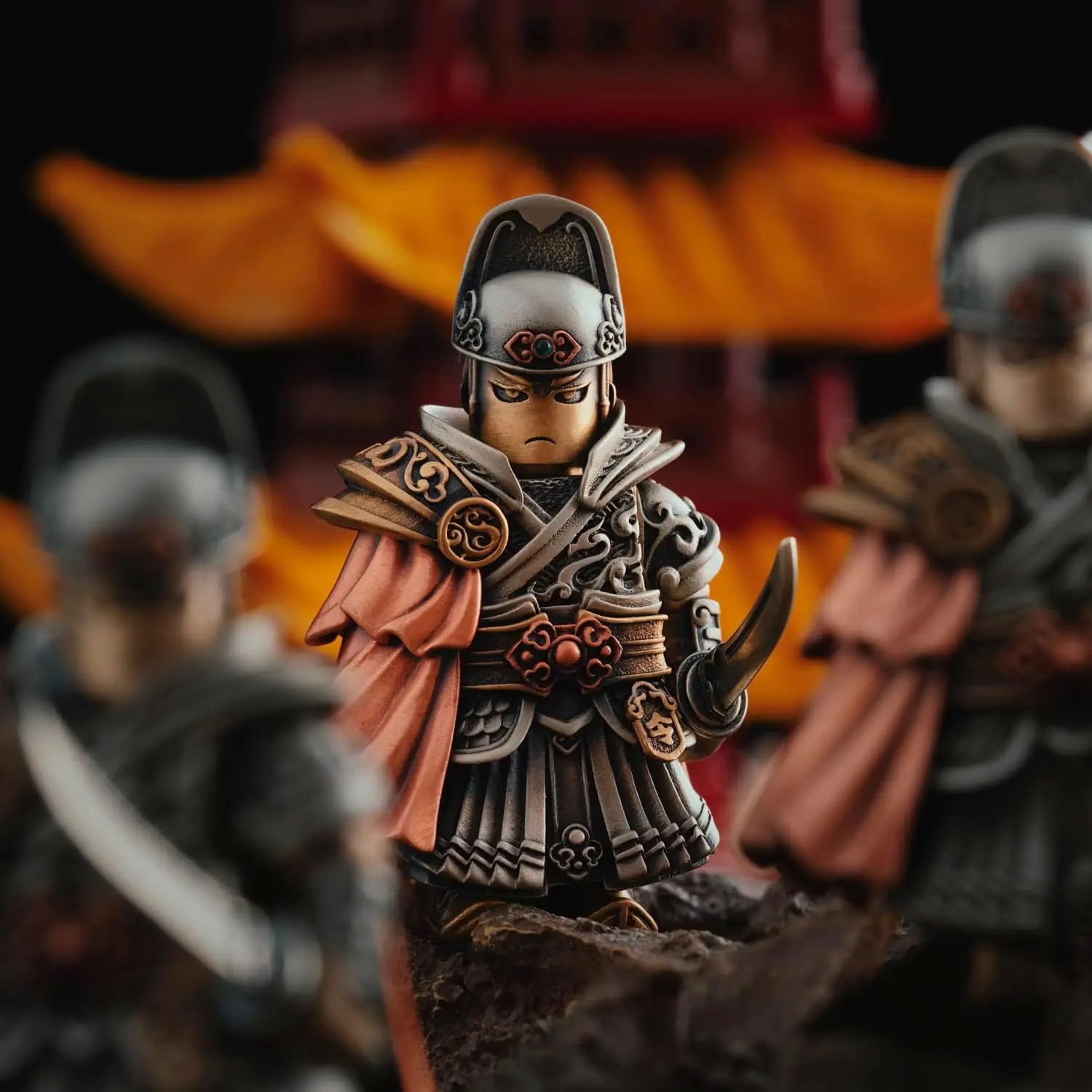 

Original Logo Hot Sale Jin Yi Wei Magnetic Attachment And Assembly Figurine Statue Craft Collection for Home Living Room Office