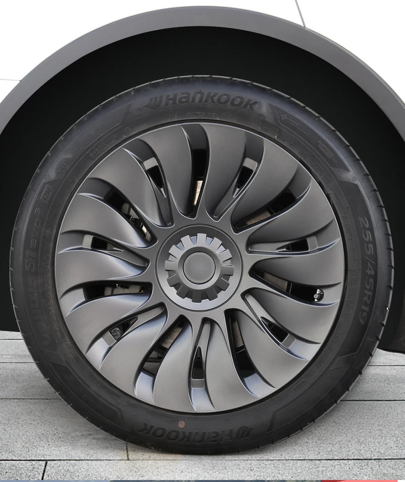 4PCS 19 Zoll Radkappe für Tesla Modell Y 2024 Leistung Ersatz Rad Radkappe Rechts & Links Radkappe Volle Felge Abdeckung Zubehör – Detail 27
