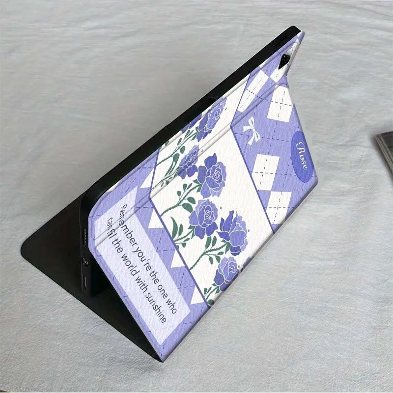 تصميم الأزهار الماسية لـ Xiaomi Mi Redmi Poco Pad 2 4 5 7S 6S 6 7 8 Max Plus Ultra SE Pro K 2025 حافظة تابلت #3