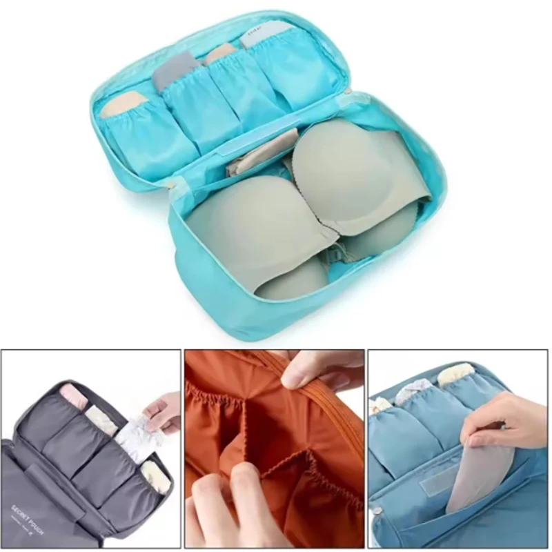 

Portable Travel Storage Bag Multi-function Bra Underwear Organizer Bags Toiletry Cosmetic Case for Outdoor Travel