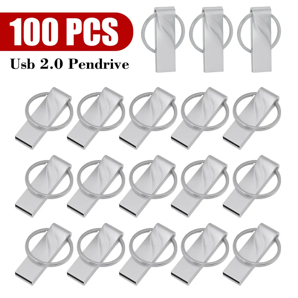 

100PCS USB2.0 Flash Drive Pen Drive 4GB 8GB 16GB 32GB 64GB High Speed Usb Stick 2. 0 Memoria Stick Memory Flash Drive Pendrive