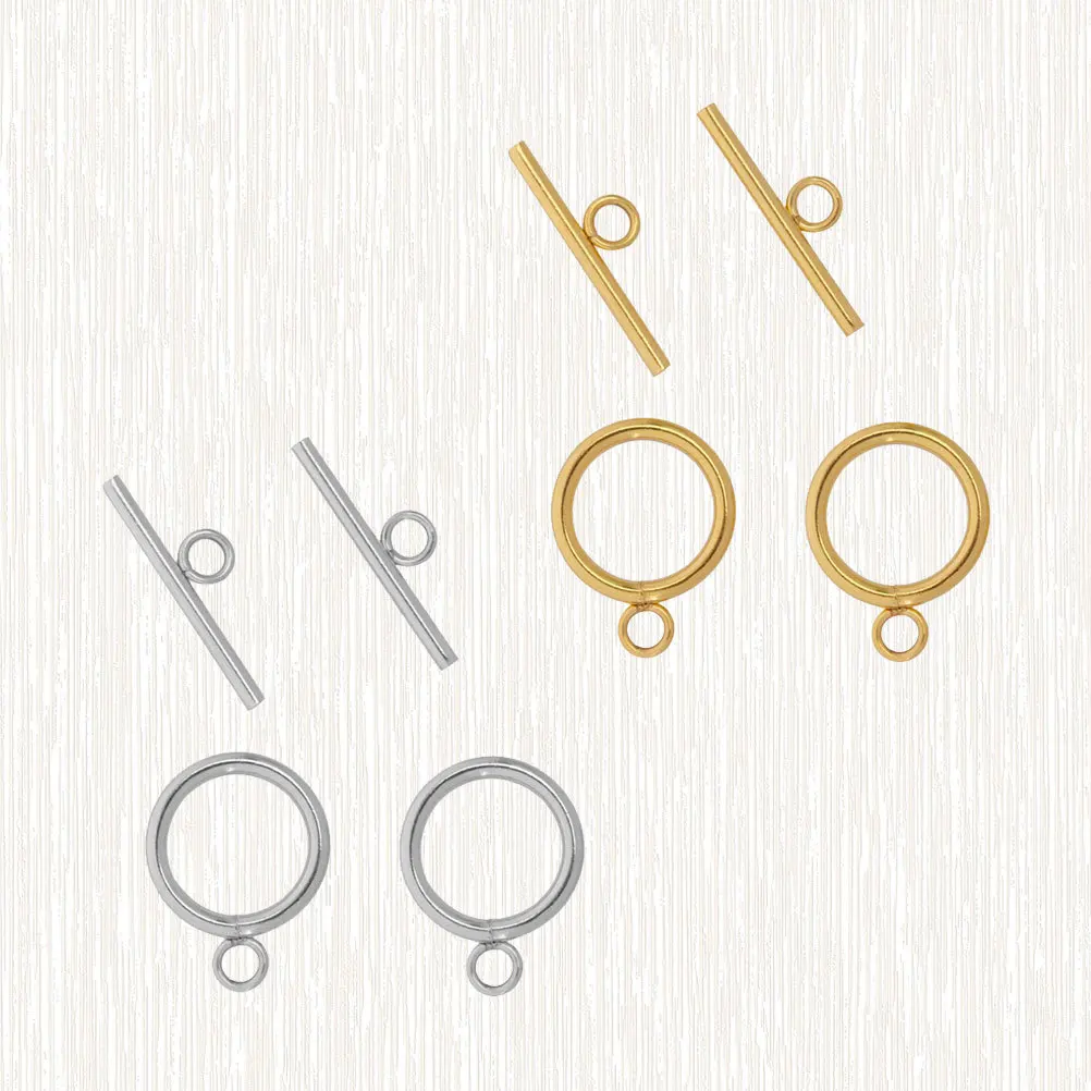 

8Set Welding Clasp Pack Mixed Color Ot Buckles for Jewelry Making Necklaces Bracelets Anklets DIY Gift Craft Components