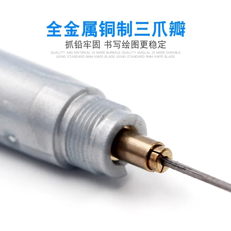 Pentel Graphgear 500 صياغة قلم رصاص ميكانيكي هندسي قلم رصاص ميكانيكي مع ممحاة للأقلام الاحترافية 0.3 0.5 0.7 0.9 مم