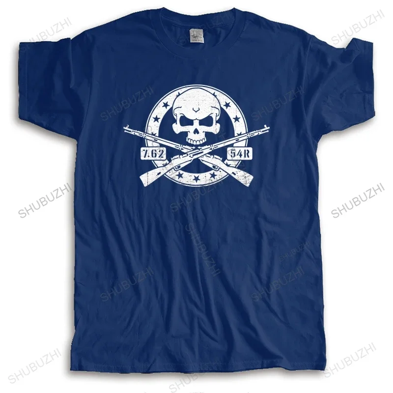 men cotton black tops hot sale Mosin Nagant M91 30 Crossbones men unisex luxury crew neck tee-shirt for him plus size teeshirt