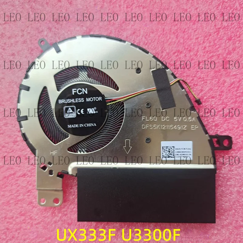 MY New Cooling Fan FL6Q DC5V 0.5A For Asus Deluxe 13 U3300F UX333F Laptop
