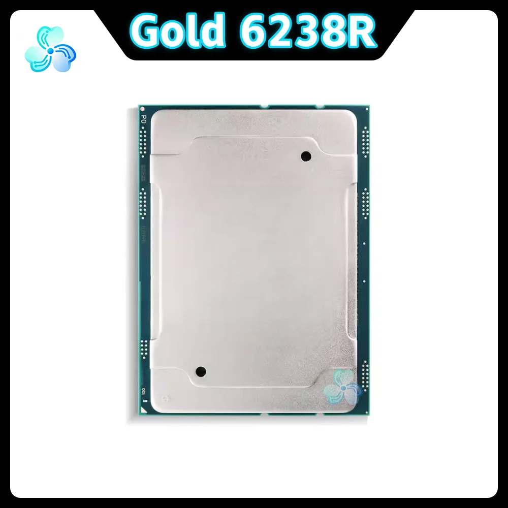 Xeon Gold 6238R CPU SRGZ9 2.20GHz 28-Cores 56-Thread 38.5MB 165W LGA3647 CPU Processor for Server Motherboard GOLD6238R
