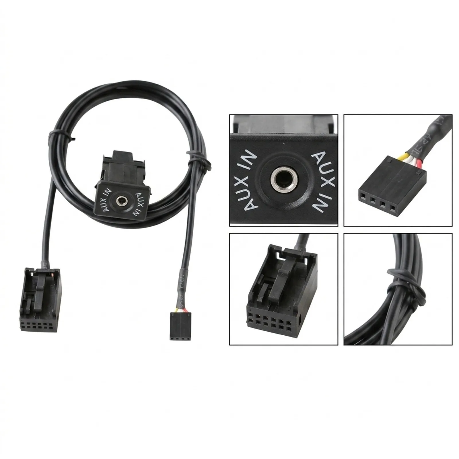 Car AUX Socket Interface Adapter Installed On The Car Dashboard Easy To Use Embedded Installation For Opel CD70