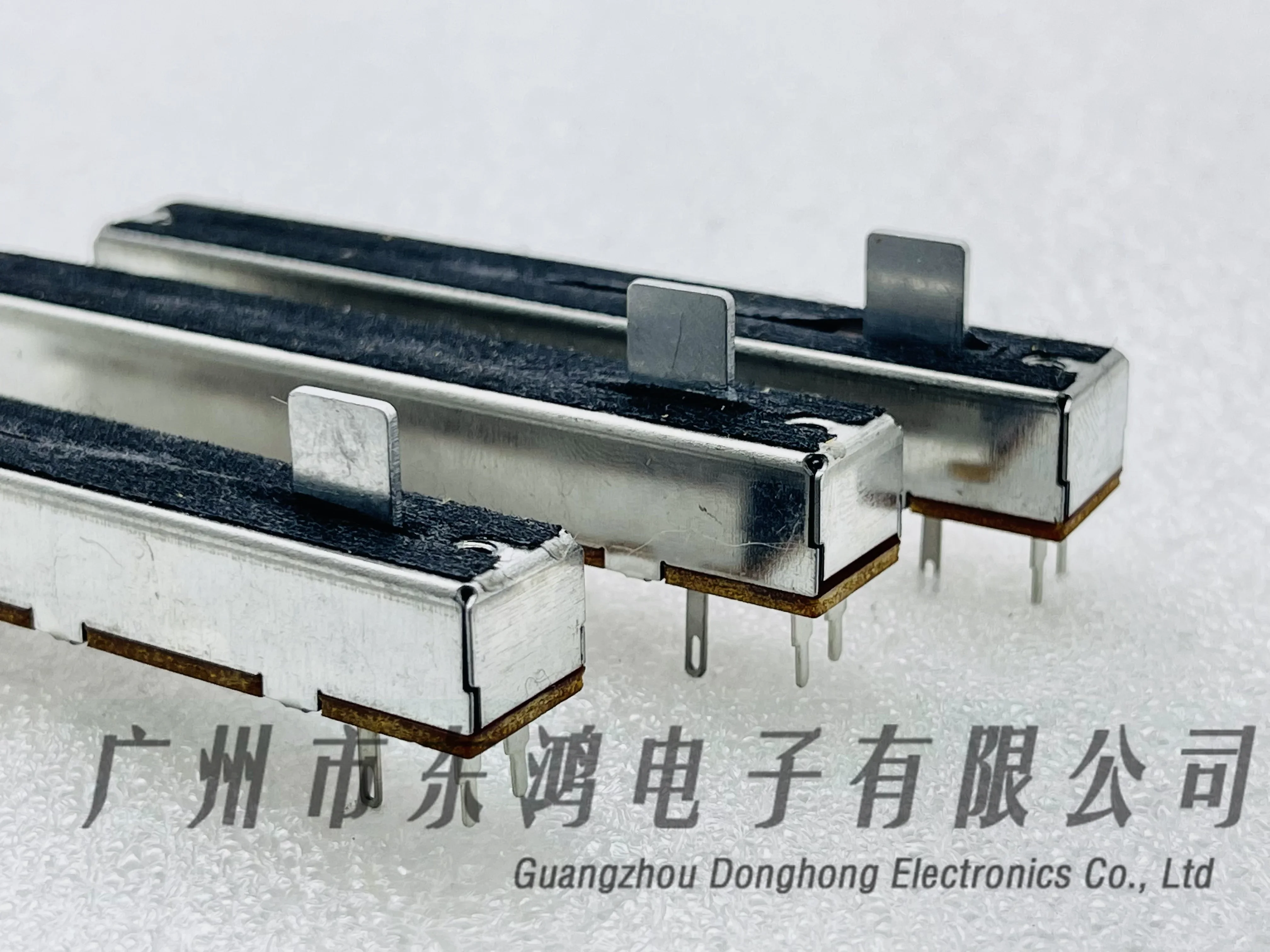 1PCS Premium Dual Straight Slide 88mm potentiometer B10K×2 mixer Volume control 6 pin shaft length 8mm