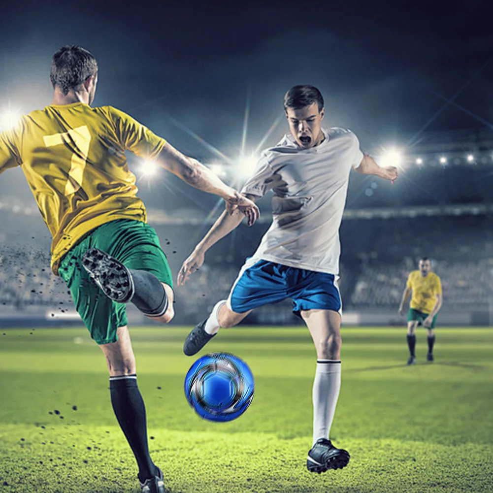 

Size 5 Machine Stitched Football Waterproof Seamless Soccer Ball PVC Professional Soccer Ball for Sports Match Game