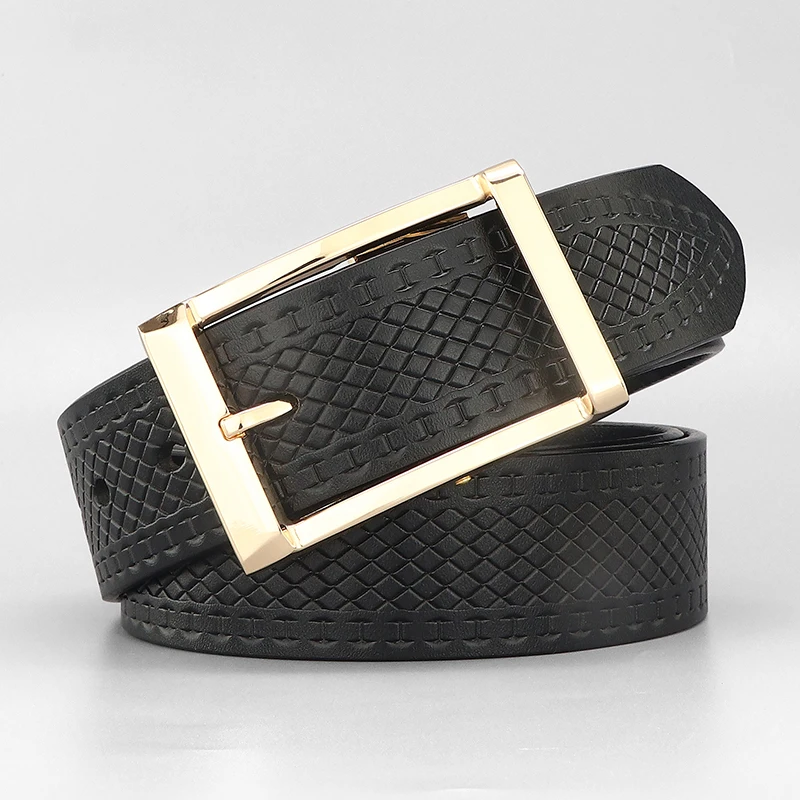 

Высококачественные ремни мужские с большой пряжкой, роскошный брендовый дизайнерский молодой мужчина шириной 3,8 см, гладкая зернистая кожа, модная ceinture homme