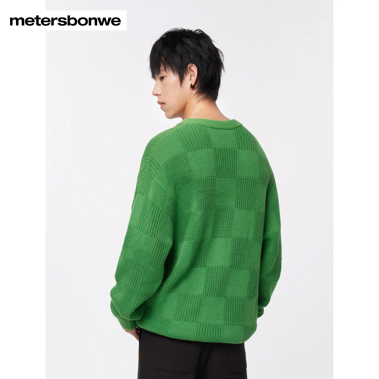 Metersbonwe Knitted Sweater Men Winter New Fashion Comfort Pillover Jumper Highr Quality Tops Brand