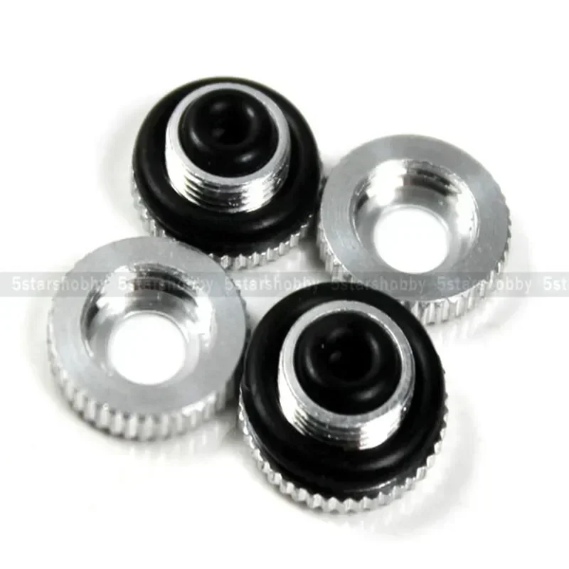 4 PCS Metal Canopy Mounting Nuts for Trex 450 500 550 600 Helicopter
