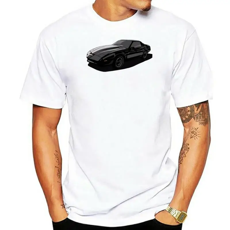 Knight Rider Kitt Art Series Sylish Men'S T (Woman'S Available) T Shirt White For Youth Middle-Age Old Age Tee Shirt