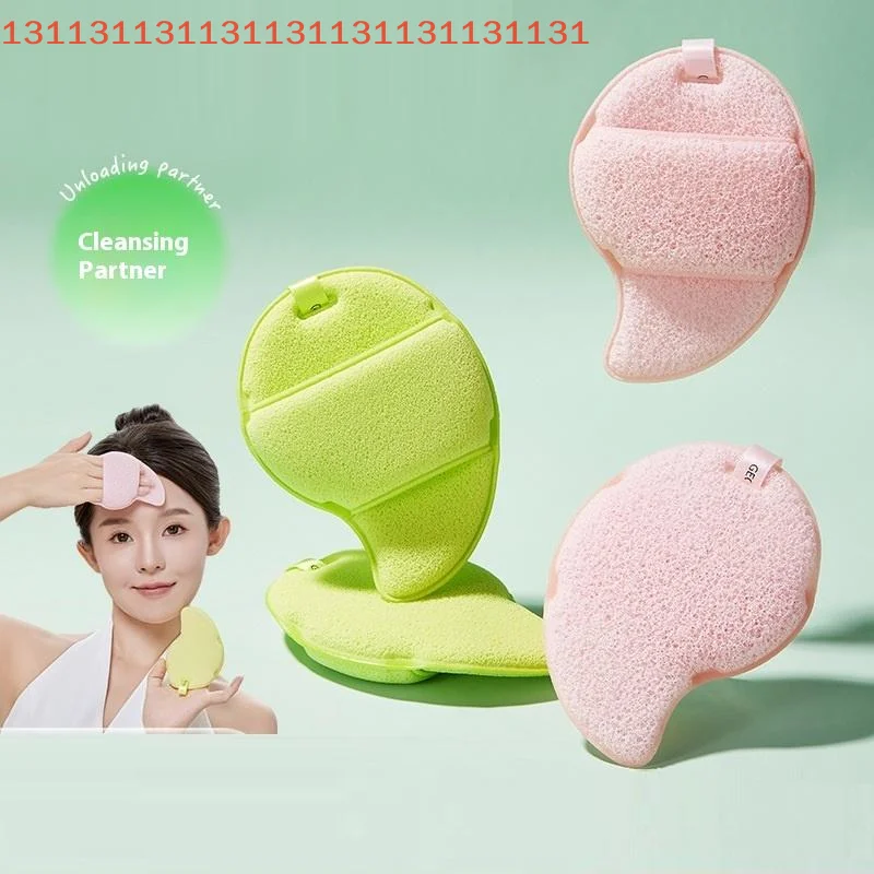 1 قطعة التقشير التطهير نفخة إزالة الرؤوس السوداء قناع طمي غسل الوجه الإسفنج الأنظف مزيل ماكياج رغوة الإسفنج منصات تنظيف الوجه #4