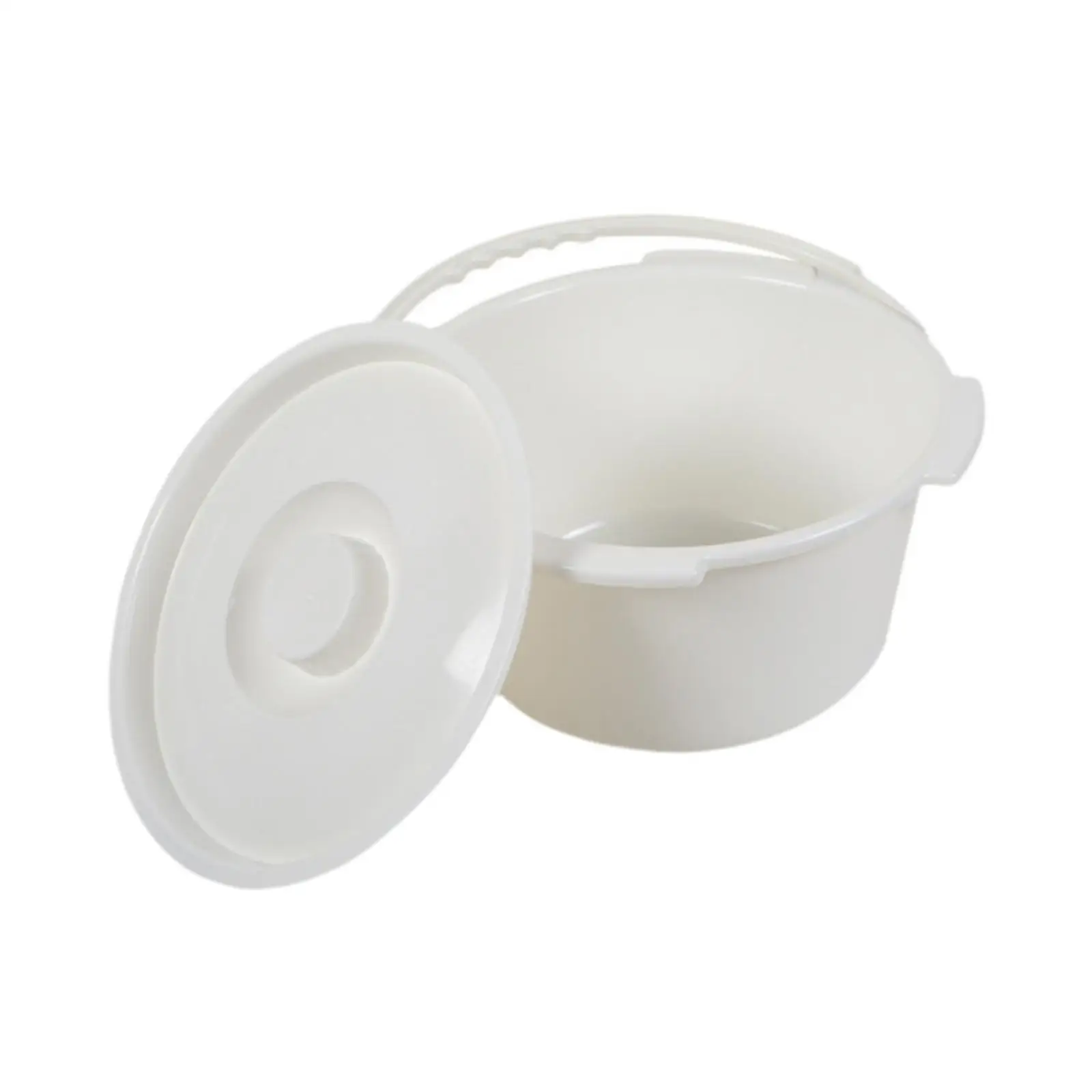 

Commode Replacement Bucket Bucket Container with Cover Mobile Toilet Bucket