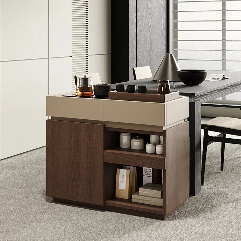 

China Storage Coffee Table Beauty Trendy Exquisite Glamour Side Table Space Saving Organizer Mesa Auxiliar Unique Furniture
