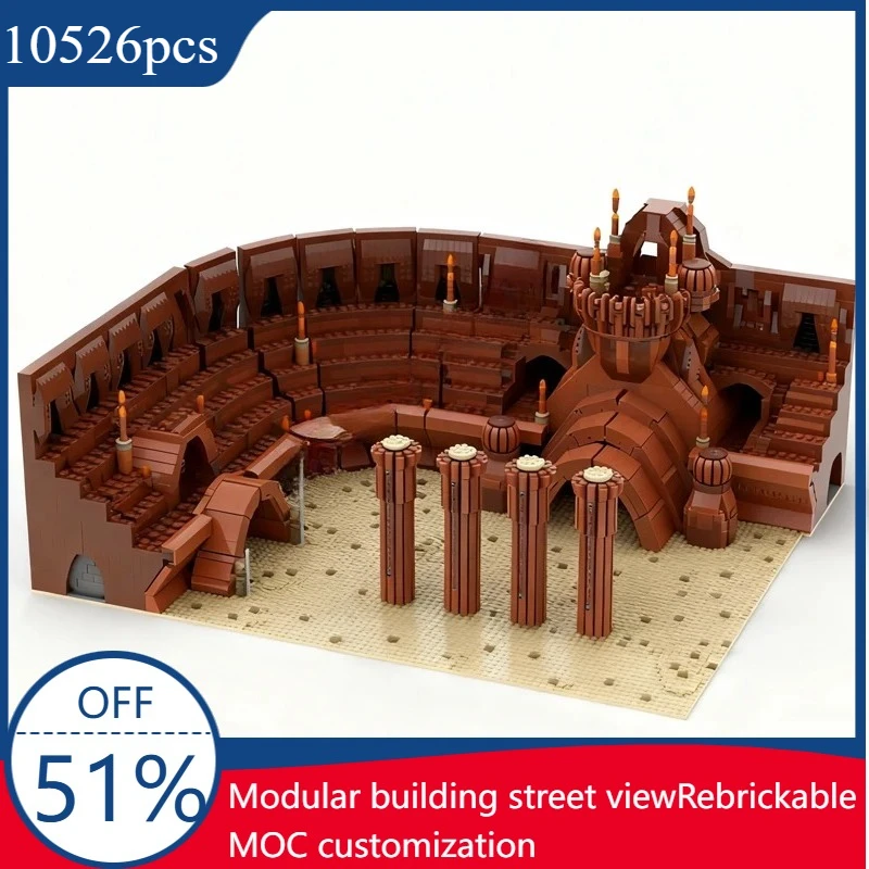 

10526PCSAttack of the Clones UCS Petranaki Geonosian Arena Space War Military MOC SpaceShip Battle Holiday ChristmasBirthday Toy