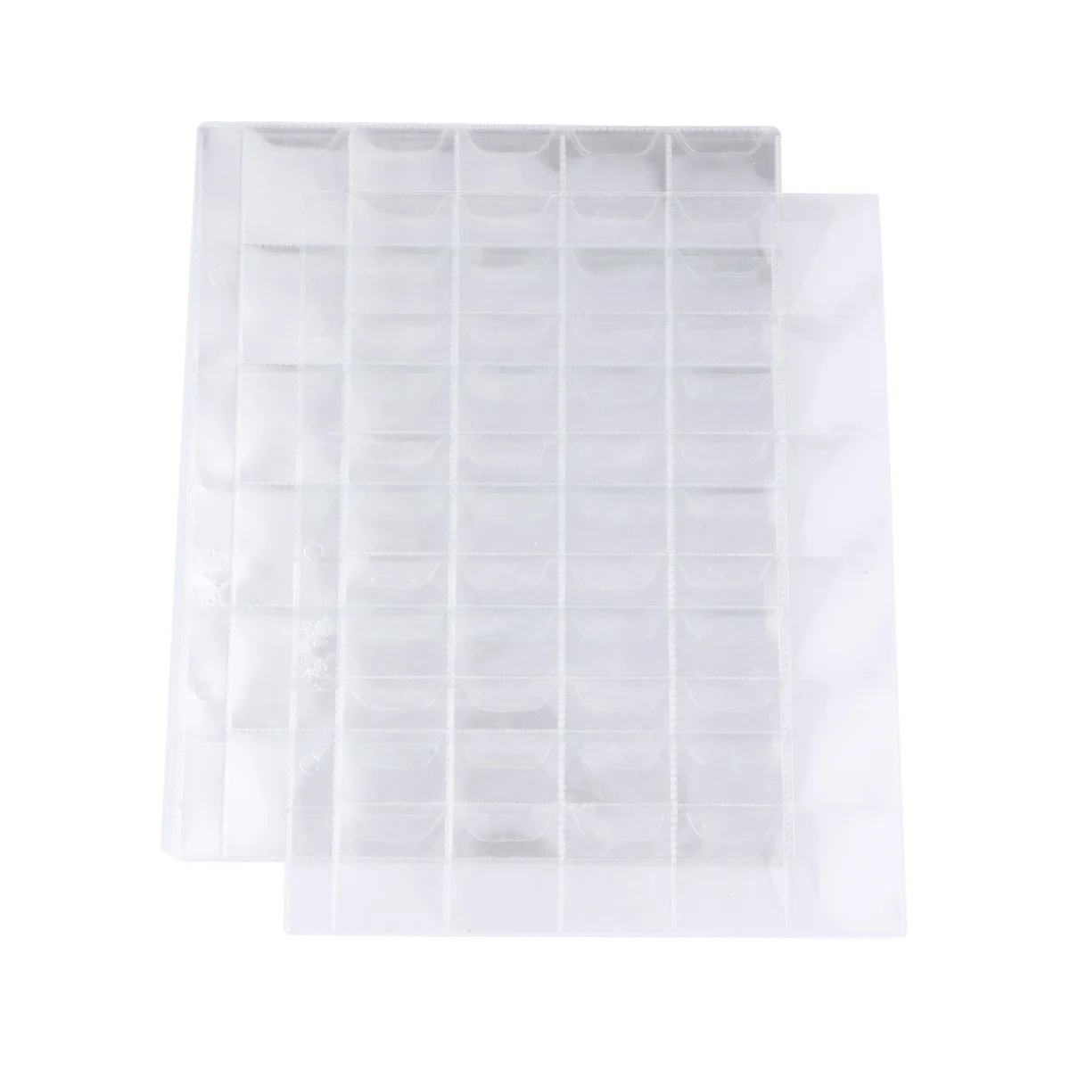 

10pcs 30 Pockets Coin Holders Coins Pvc Bags Coin Albums For Stamps Storage Gift Collectors Kids Family