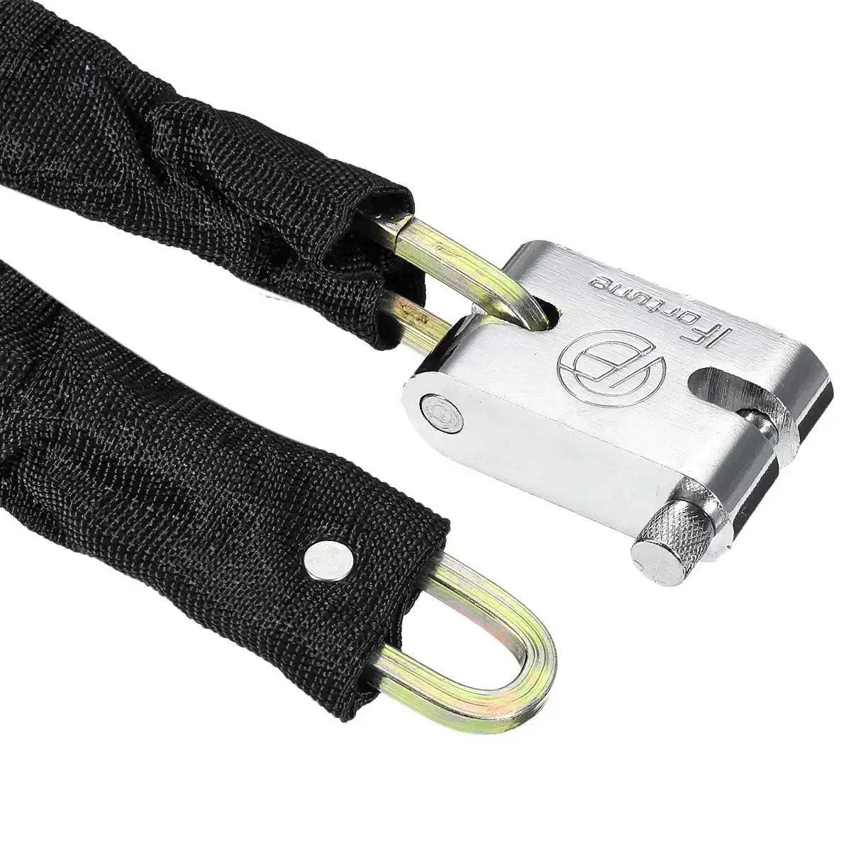 

Motorcycle Chain Lock Pad Motorbike Bicycle Lock Security Anti-Theft Outdoor Reinforced Locks 65cm for Motorcycle Bike Scooter