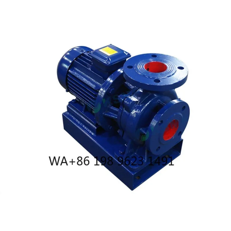 High Pressure Single Stage End Suction Centrifugal Pump Electric Wastewater Industrial Customizable Water Transfer Equipment