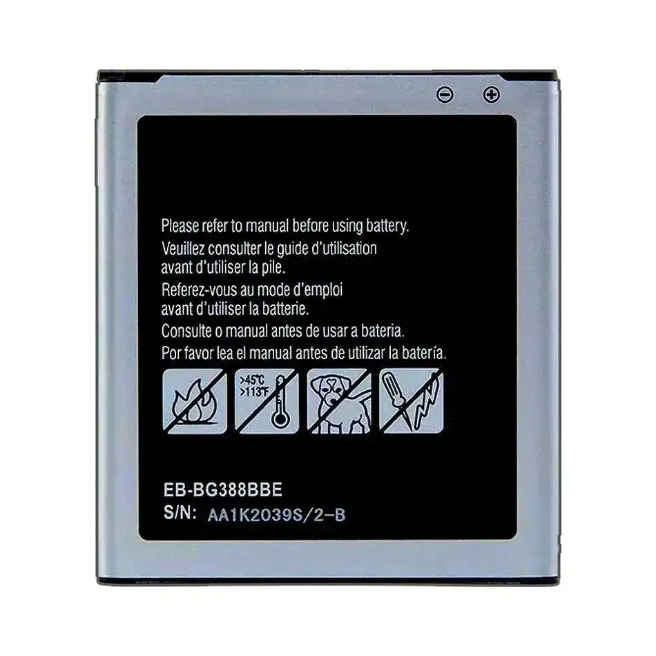 2200Mah Mobile Phone Battery Fast Charging EB-BG388BBE For Samsung Galaxy Xcover 3 SM-G388 G388F G389F