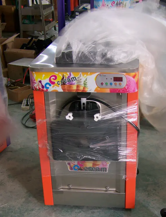 tabletop single flavor ice cream machine