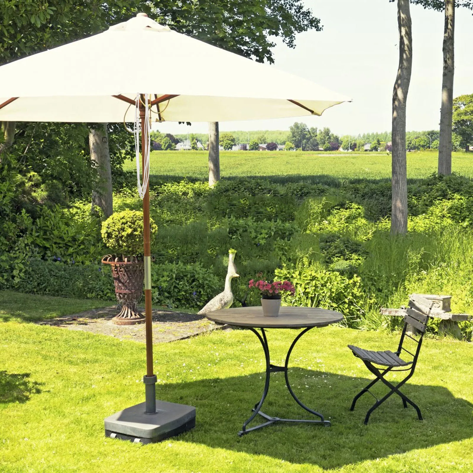 

Garden Sturdy Umbrella Tent Rope Yard Polyester Nylon Professional Versatile Craftsmanship Durable Wear resistant Portable