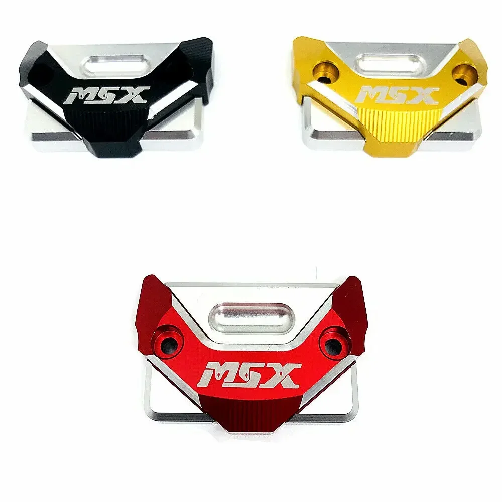 

3D MSX LOGO Front Brake Oil Fluid Reservoir Cover For HONDA MSX125 GROM 2013-2021 MSX125 SF 2016-2021