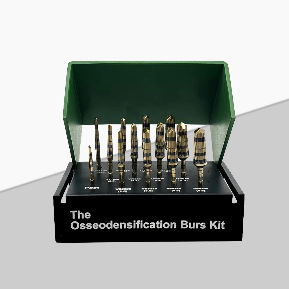 

13pcs/Set Dental Implant Kit Surgical Drivers Osseodensification Burs Drills Maxillary Sinus Lift Tool Dental Surgery