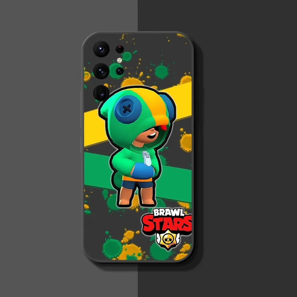 Games S-Stars Leons Phone Case For Samsung Galaxy A52 A12 A51 S21 Edge S22ULTRA S23 S20LITE Plus Ultra Black Cover