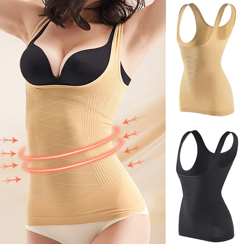 Body Shaper Damenunterwäsche Modelliergurt Bauchweg-Korsett für Schlankheits-Oberteile Weste Taillentrainer Bauchkontrolle Shapewear
