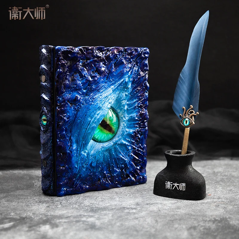 Wei Master God Eye Of The Book A5 Embossed Notepad Handbook Cthulhu Monster Eye Book High Color Value Three-dimensional Book