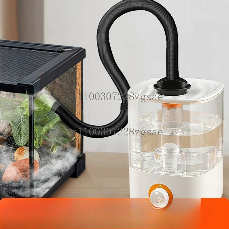 

Reptile feeding box rainforest tank external atomizing humidifier