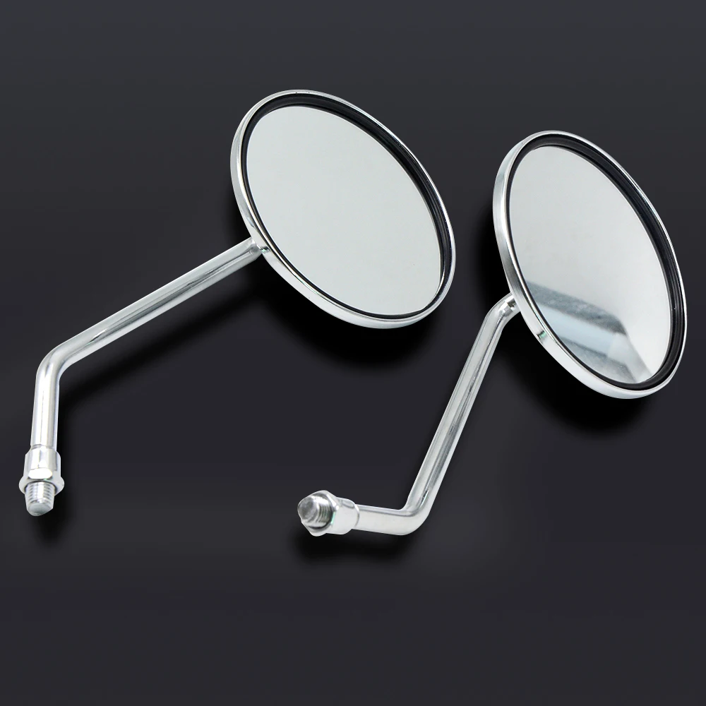 Lusterko wsteczne motocyklowe do Yamaha, lusterka wsteczne do skuterów i e-bike'ów, lusterka boczne wypukłe 8mm 10mm, łatwe do montażu, praktyczne.