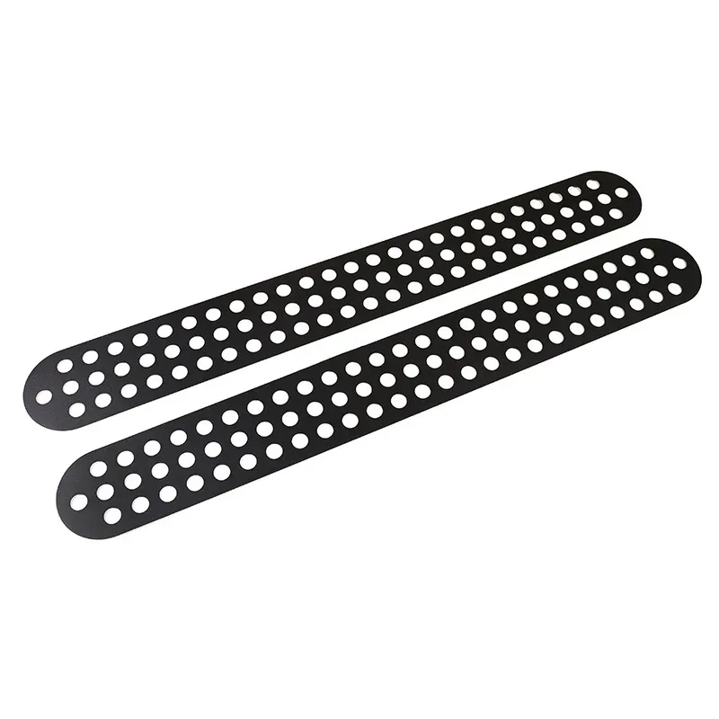 لاند روفر المدافع 110 130 2004-18 سبائك الألومنيوم سقف السيارة الباب الجانب زجاج النافذة لوحة حماية ملصقات اكسسوارات السيارات