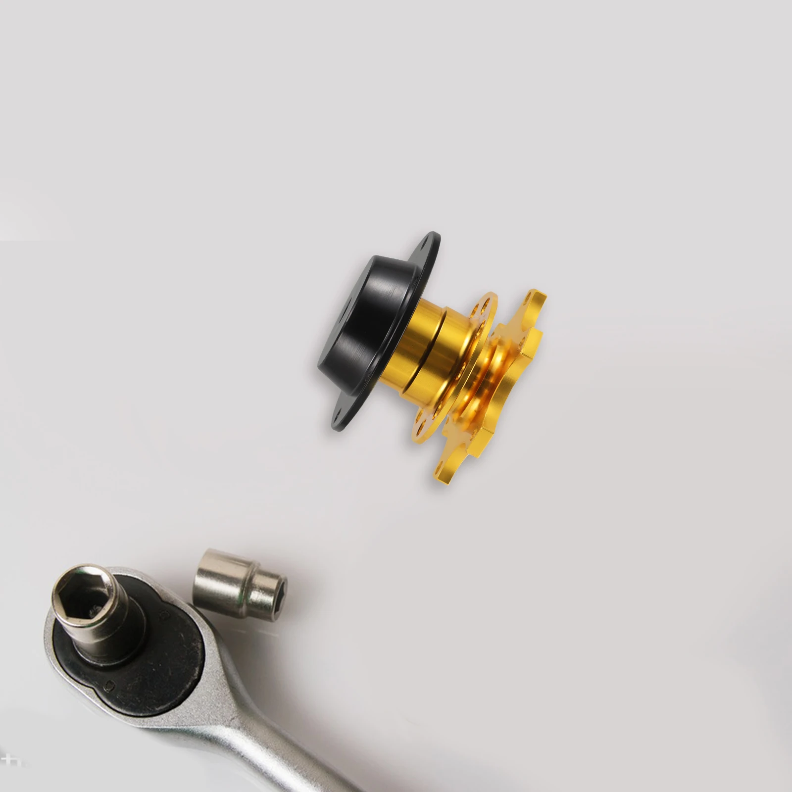 

Steering Wheel Quick Release Hub Adapter Universal Car Boss Aluminum Alloy Metal Racing Modification Tool Steering Hub