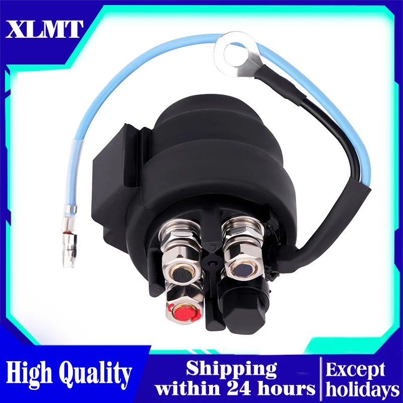 

12V Winch Starter Solenoid Relay Switch for Yamaha Tilt Motors Paired With 570188 F75TLR F80TJR F80TLR F80TXR F100TXR F100TLR