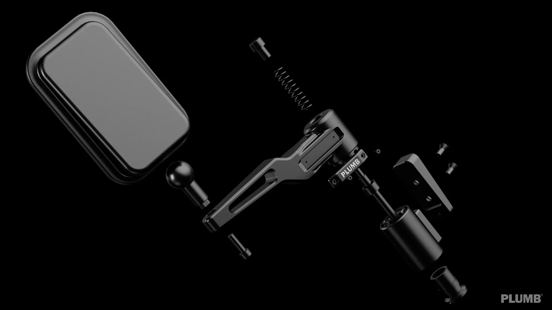 TLF PLUMB Série 76 pour Miroir Rocker Matériau Aluminium