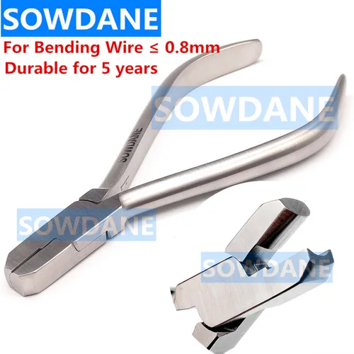Imagen 2 del producto Herramienta de ortodoncia Dental, laboratorio, bucle de laboratorio, alicate doblado de alambre, forma de bucle, instrumento de pinza curva, herramienta de implante de dentista