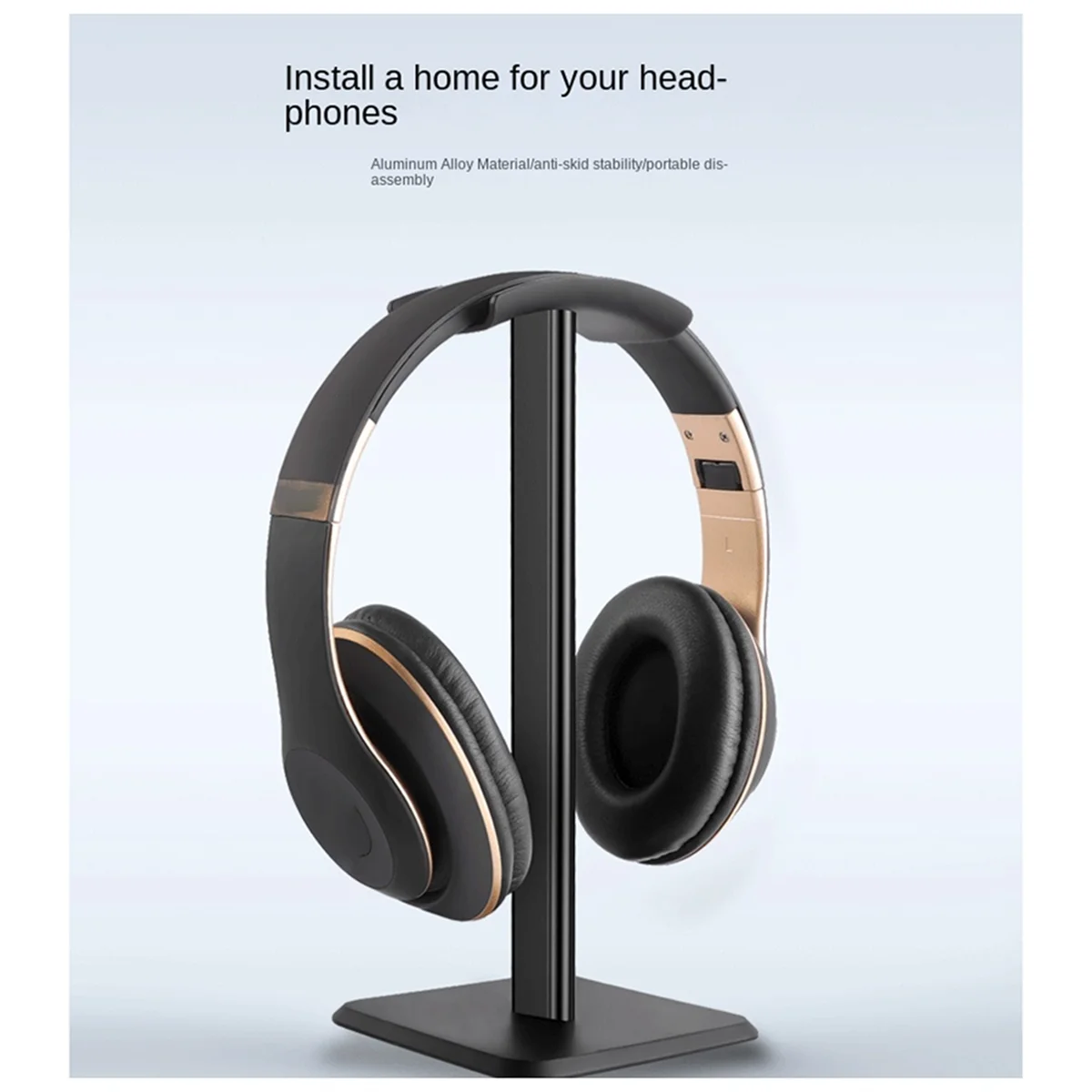 A57G-подставка для наушников, универсальный съемный держатель для игровой гарнитуры из алюминиевого сплава для геймеров, игровая вешалка для наушников, белый цвет