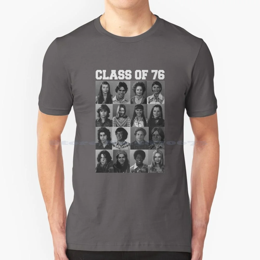 Dazed And Confused Yearbook Class Of 76 T Shirt 100% Cotton Tee Dazed And Confused Cult Classic Cult Movie Cult Film Richard