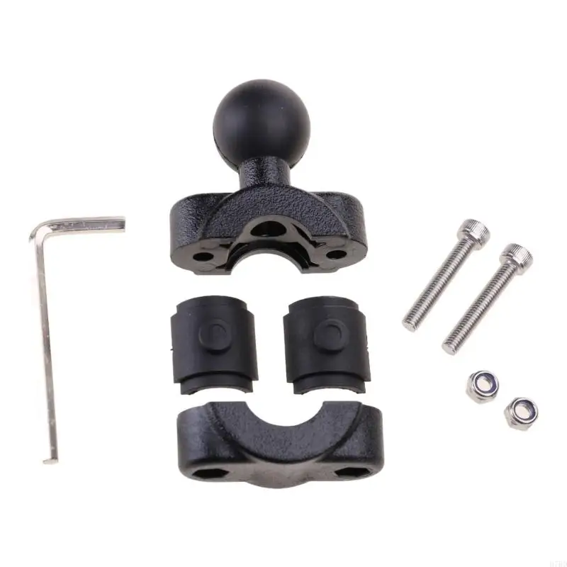 H7BD الدراجات النارية سكوتر الخلفية View Ste Stem Bar Universal Frame Mount Ball حامل الكرة