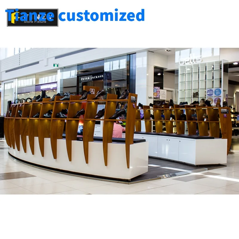 （customized）Shoe Shopping Centre Kiosk Design,Furniture Shoe Store