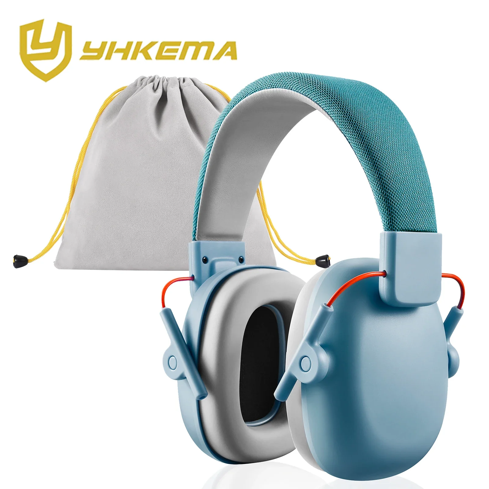 YHKEMA Kid Ear Protection Baby Noise Earmuffs Noise Reduction Ear Defenders earmuff for children Adjustable nrr 25db Safety