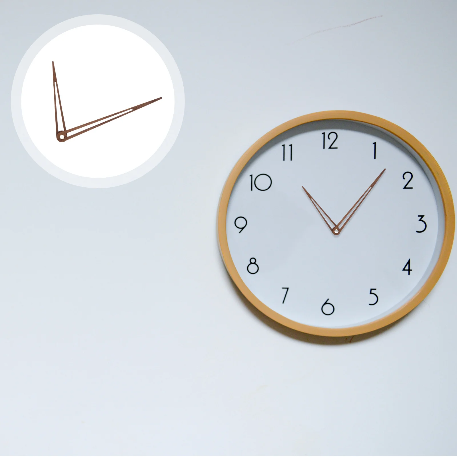 

5Sets Wood Clock Hands Replacement Pointers Simple Installation Suitable for Wall Clocks Cross Stitch Clocks DIY Craft